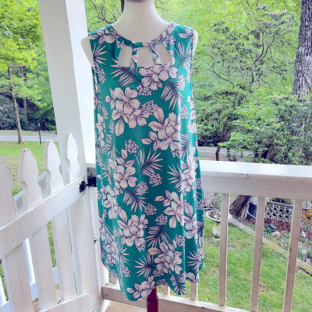 Apt. 9 Tropical Floral Dress L